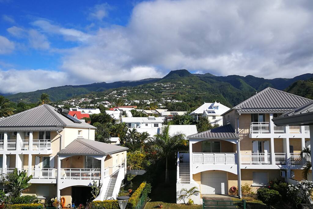 vue de la terrasse de la chambre