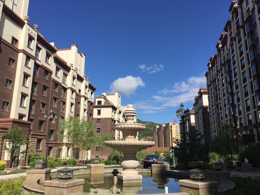 绿化景观 Rong Chen International Suites Apartments