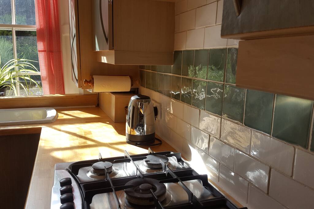 Kitchen - view to window