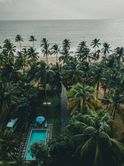 The Mriya, beachfront pool villa