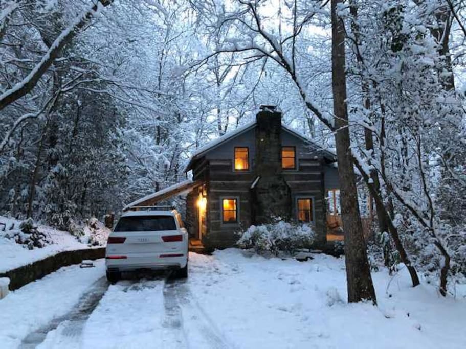 Potter's Place, Asheville Mountain Log Cabin - Cabins for ...