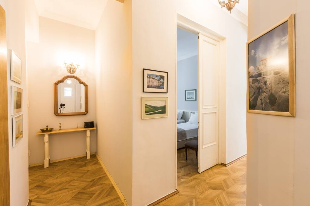 The hall