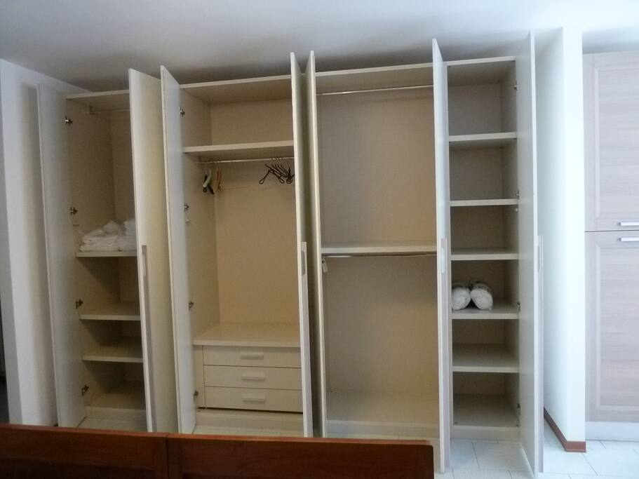 the wardrobe