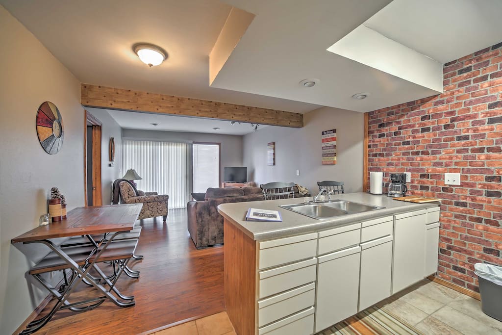 You'll love the open floor concept of the interior!