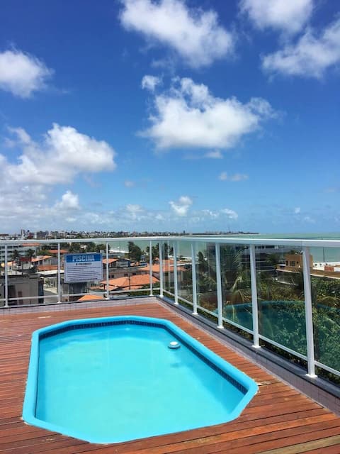 Successful Airbnb property: Flat/ap by the sea. Best place in Bessa! in João Pessoa