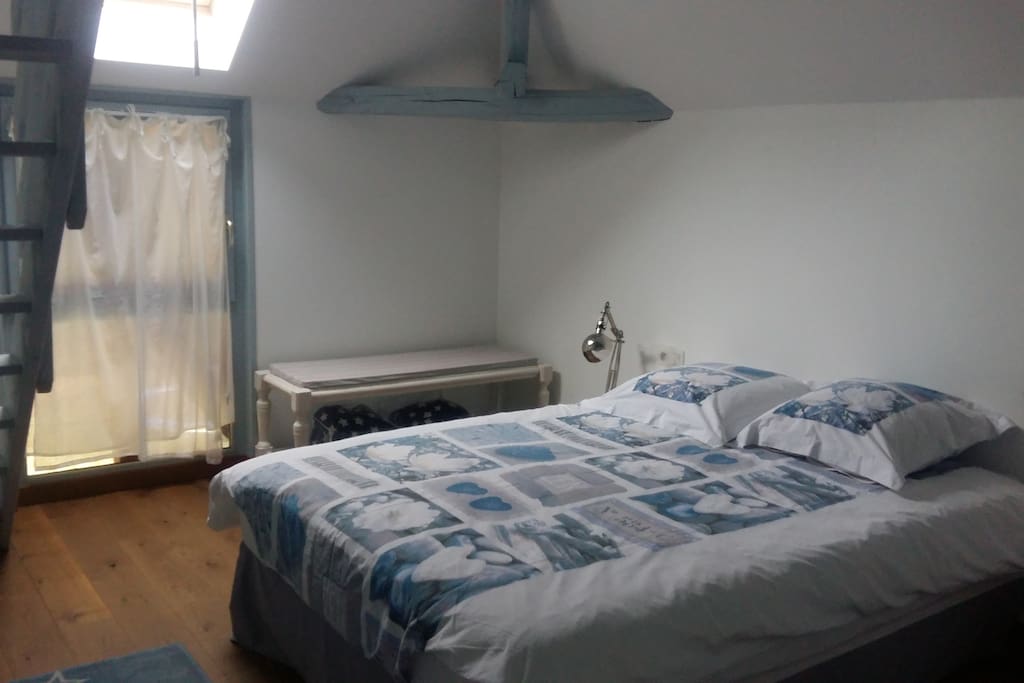 Chambre avec mezzanine