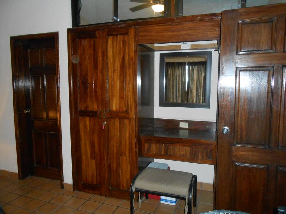 Desk & Closet