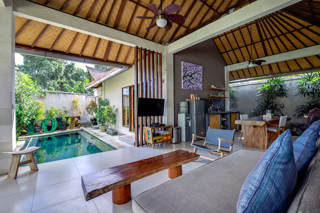 spacious and private
