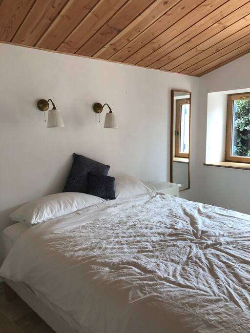 The first bedroom - on the ground floor