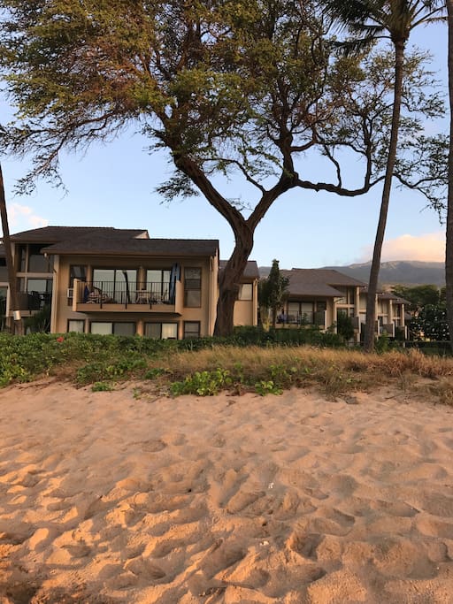 Beachfront intimate resort