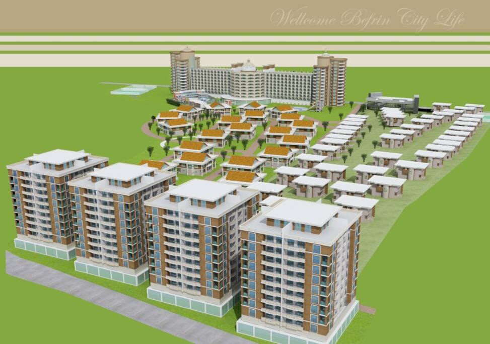 Brand new apartment complex. Completed 2017 November.