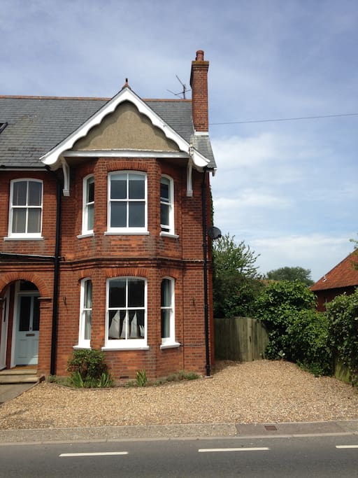 Our Edwardian House with private off road parking.