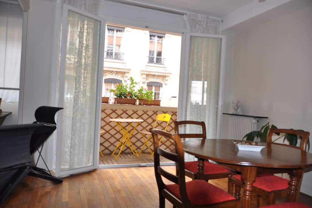 Balcon accueillant
