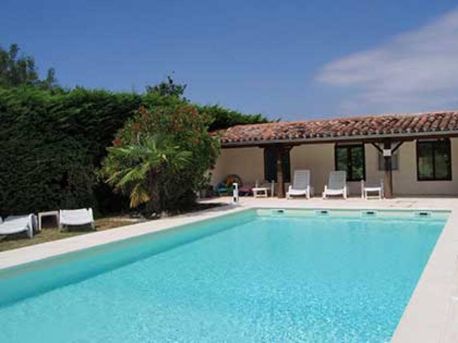 Piscine chauffée