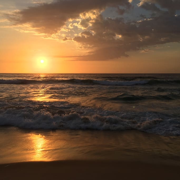 Sunrise out the front