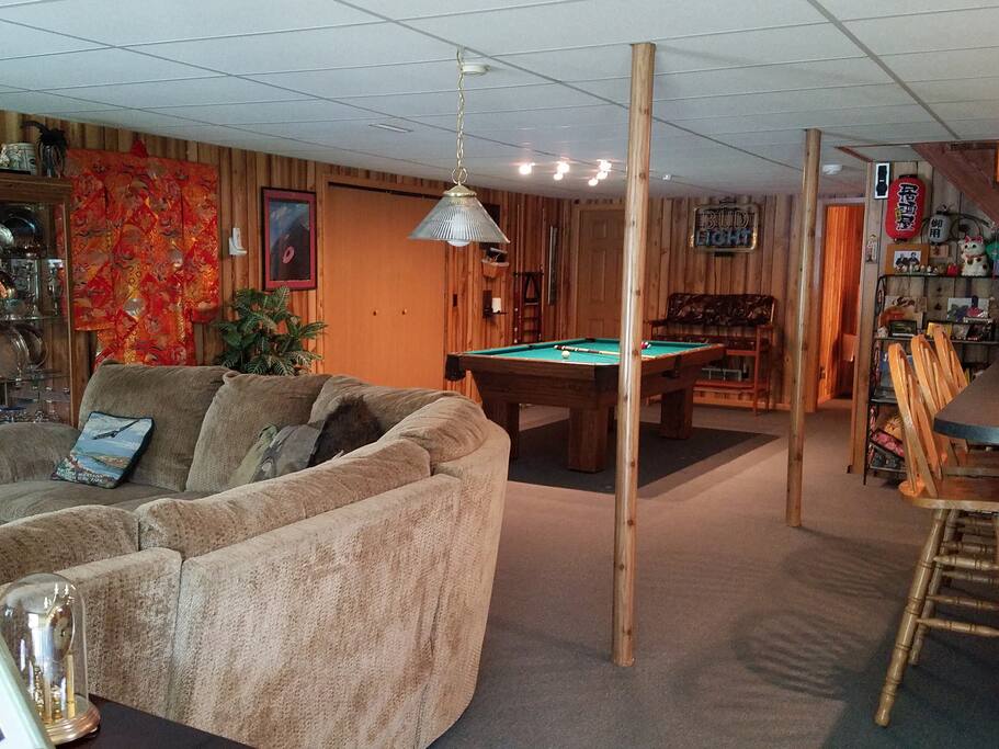 Enjoy recreation on the property.