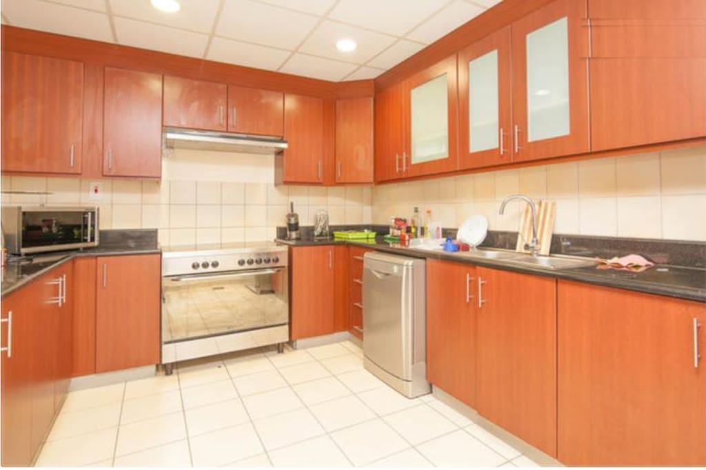 Apartment shared kitchen