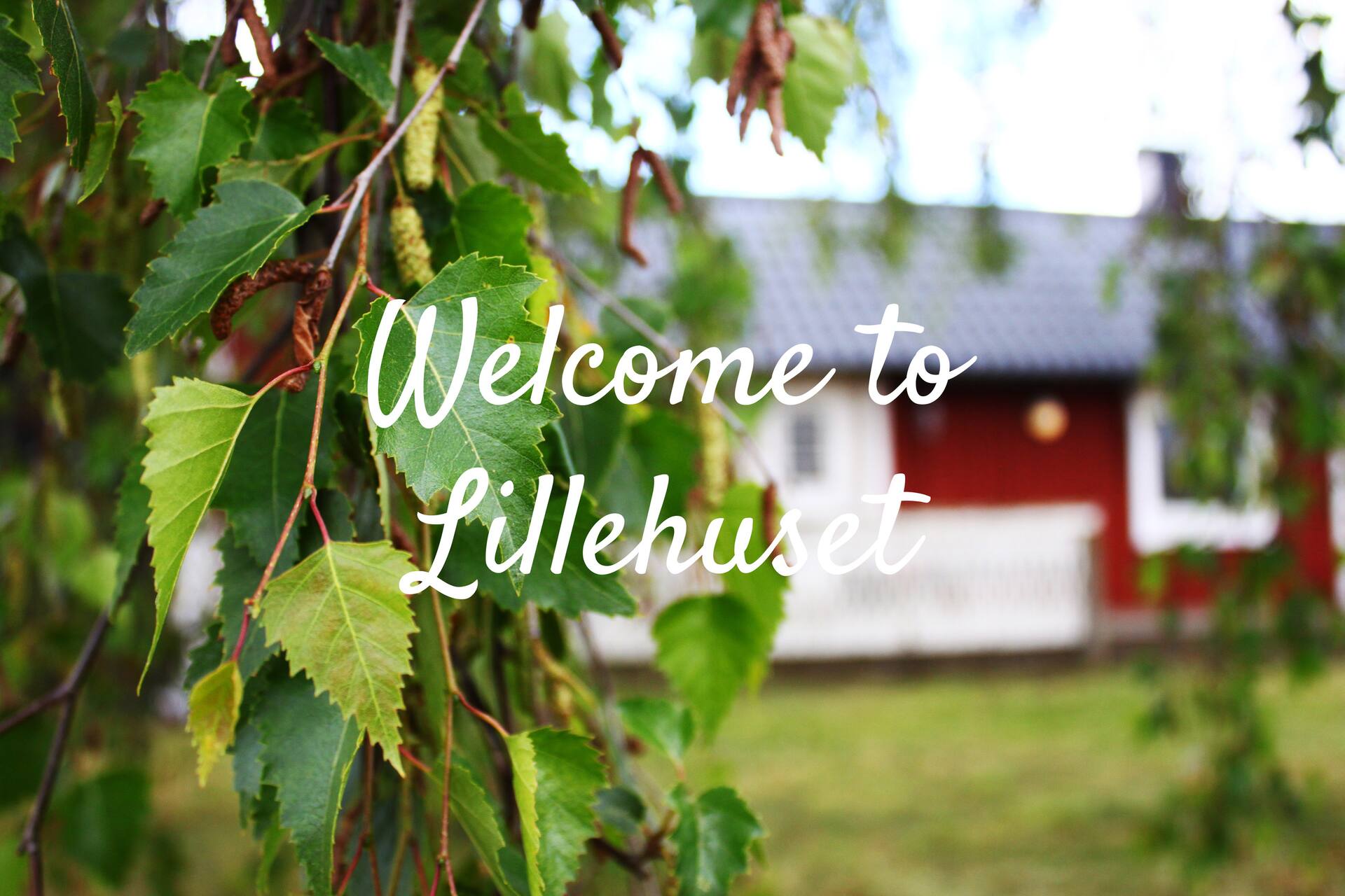 Lillehuset - Bright single-story house in a rural courtyard environment