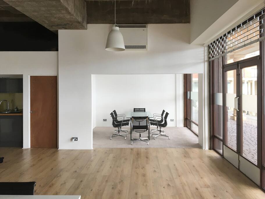 Open plan space