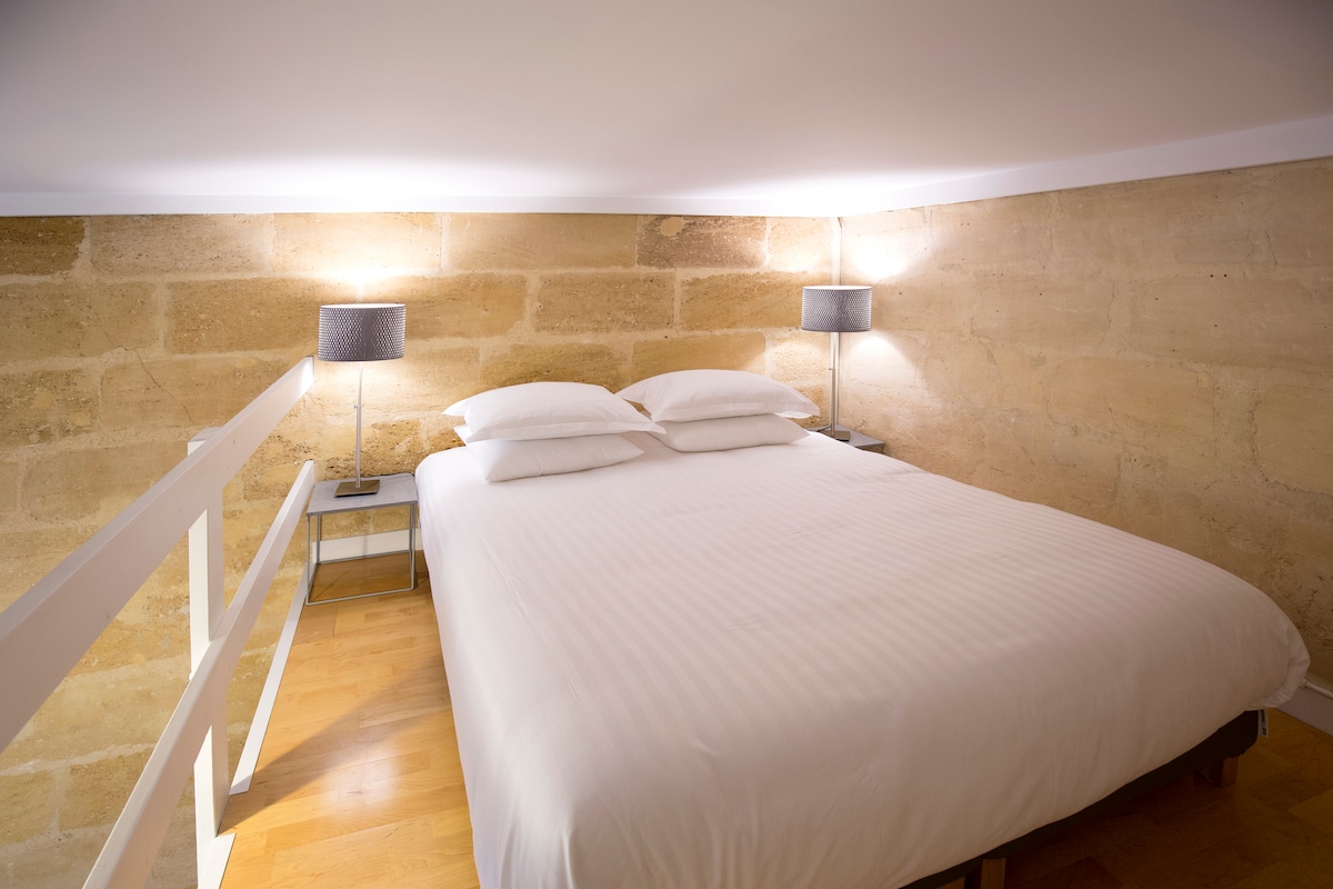 Spálňa 2 mezanínové postele 160 x 200 cm