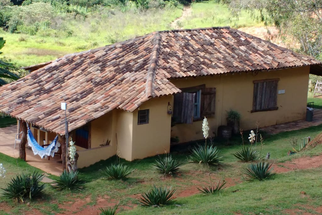 Casa dos Lagos. São 4 suítes independentes.