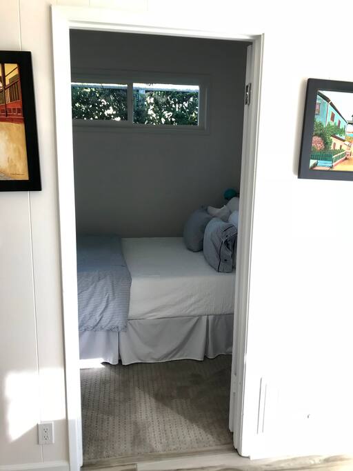 View towards Bedroom from Kitchen