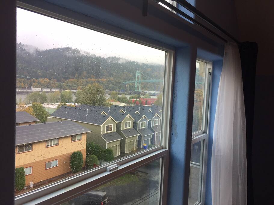 The view: From your fourth-floor room.