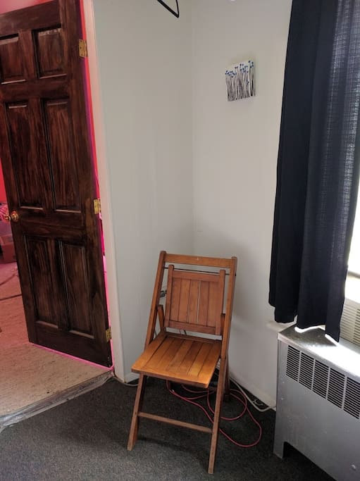 doorway to the bedroom