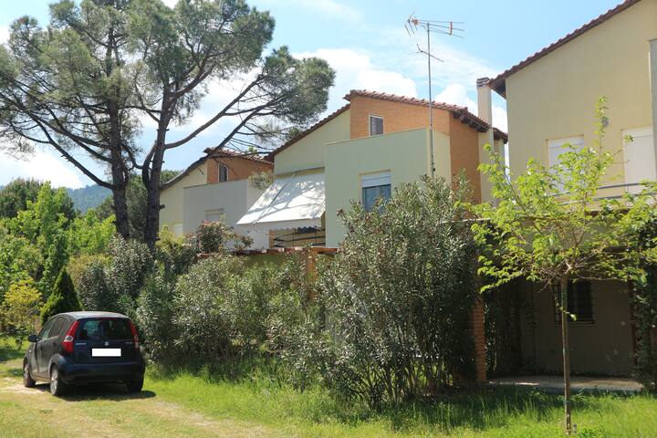 Family house by the sea