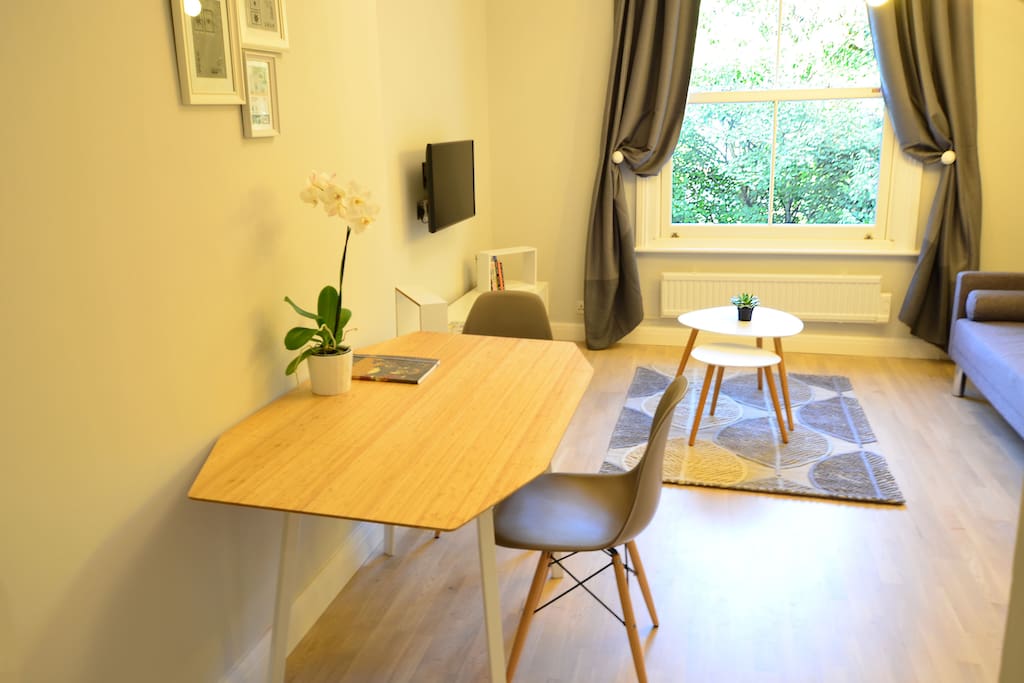A space to dine or work