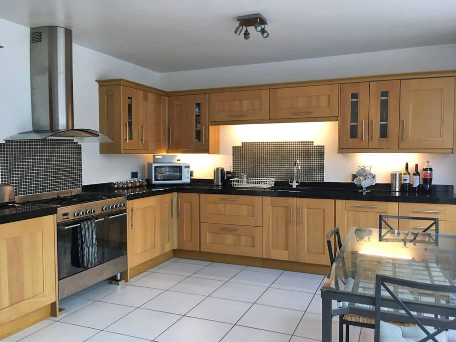 Modern spacious kitchen