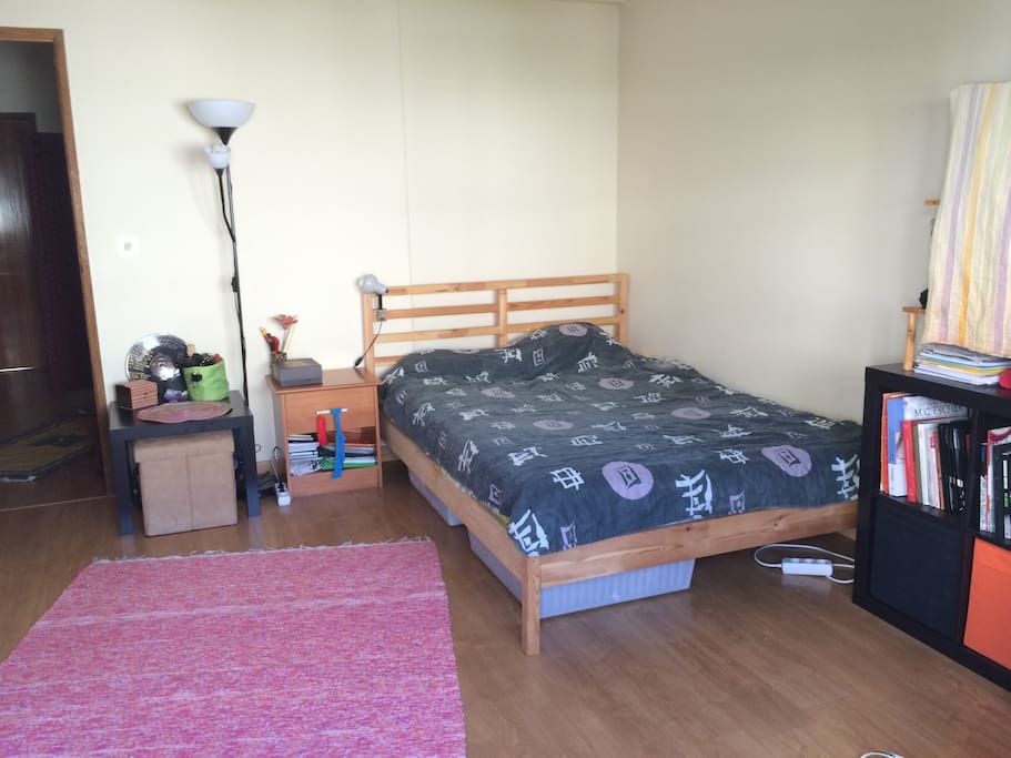 The room