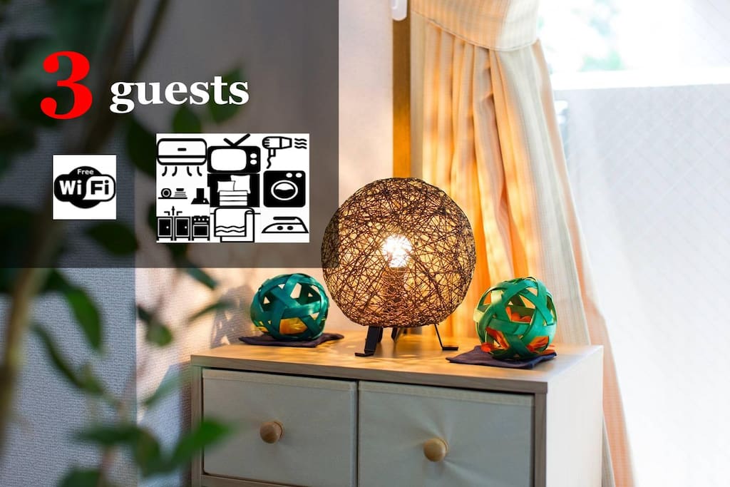 Max 3 guests
