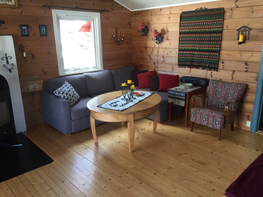Stue med sovesofa