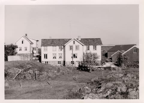 The old farmhouse of Rangøy Island