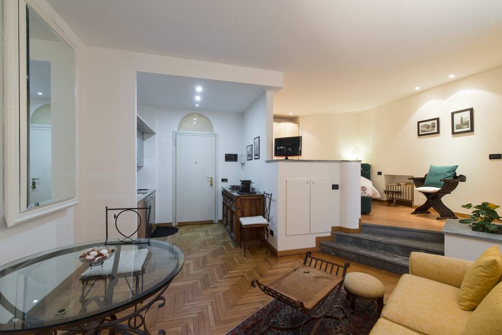 overview of a living room