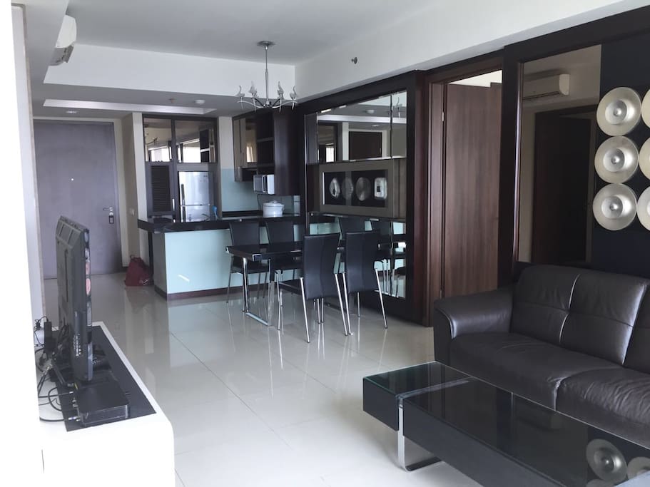 Kitchen and Living Room
