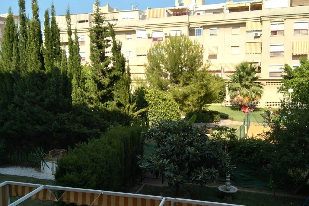 Vista desde el apartamento