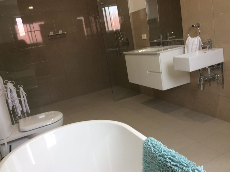 Bathroom/ Double Shower / Bath