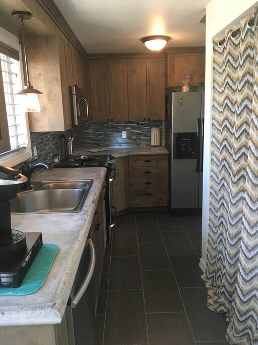 Fully appointed kitchen