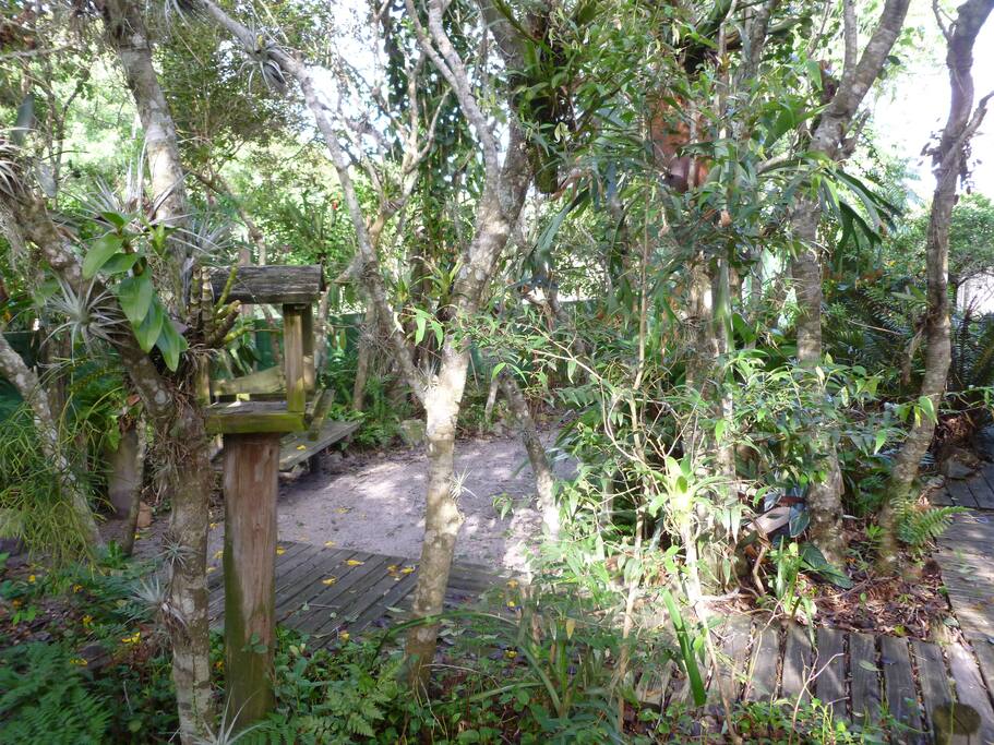 Parte entrada do Jardim