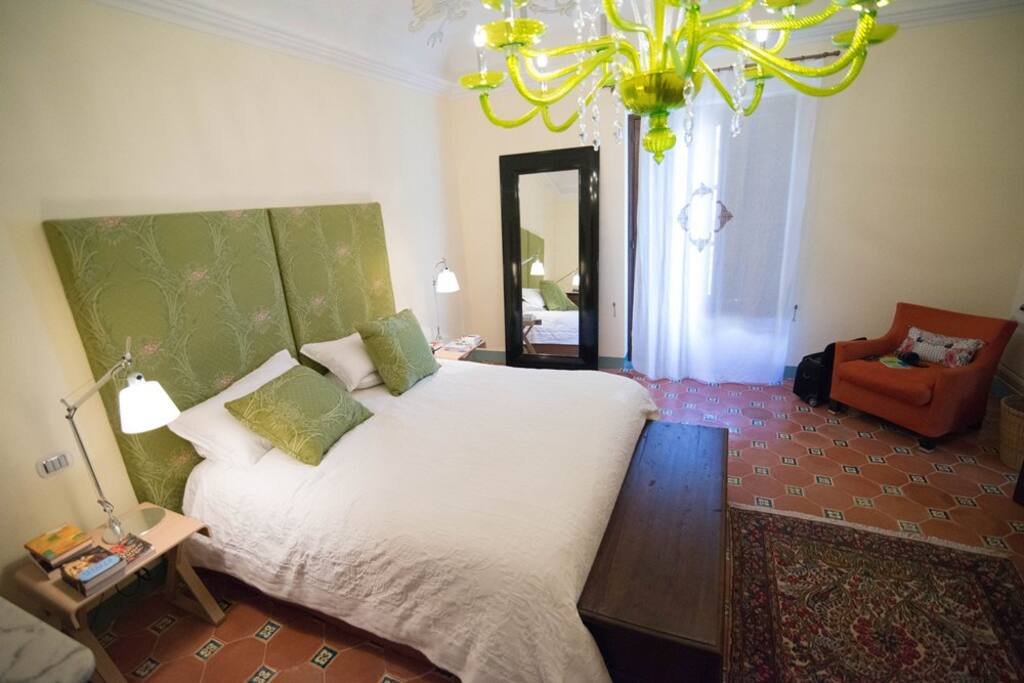 Private balcony, bedroom can be configured as a double or twin.