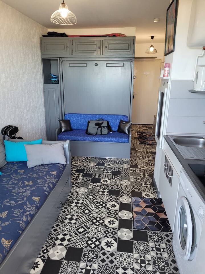 Zona de estar durante el día