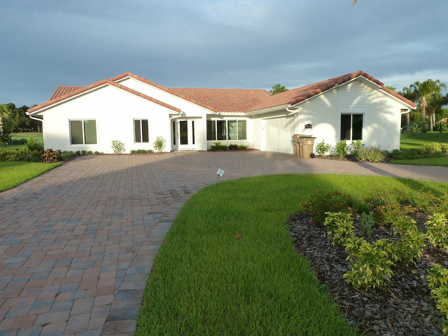 Front of the house