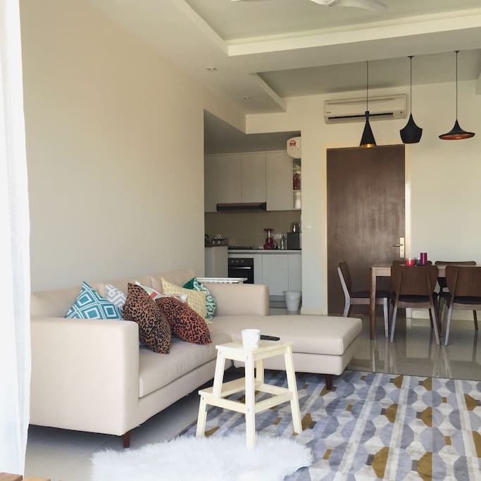 Comfortable lounge area