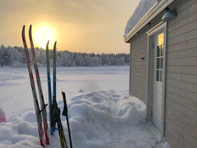 Beach Cabin ★City-Nature★ Sauna Bikes Fish Ski