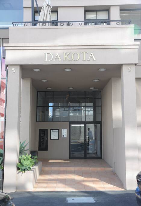 Front entrance to building