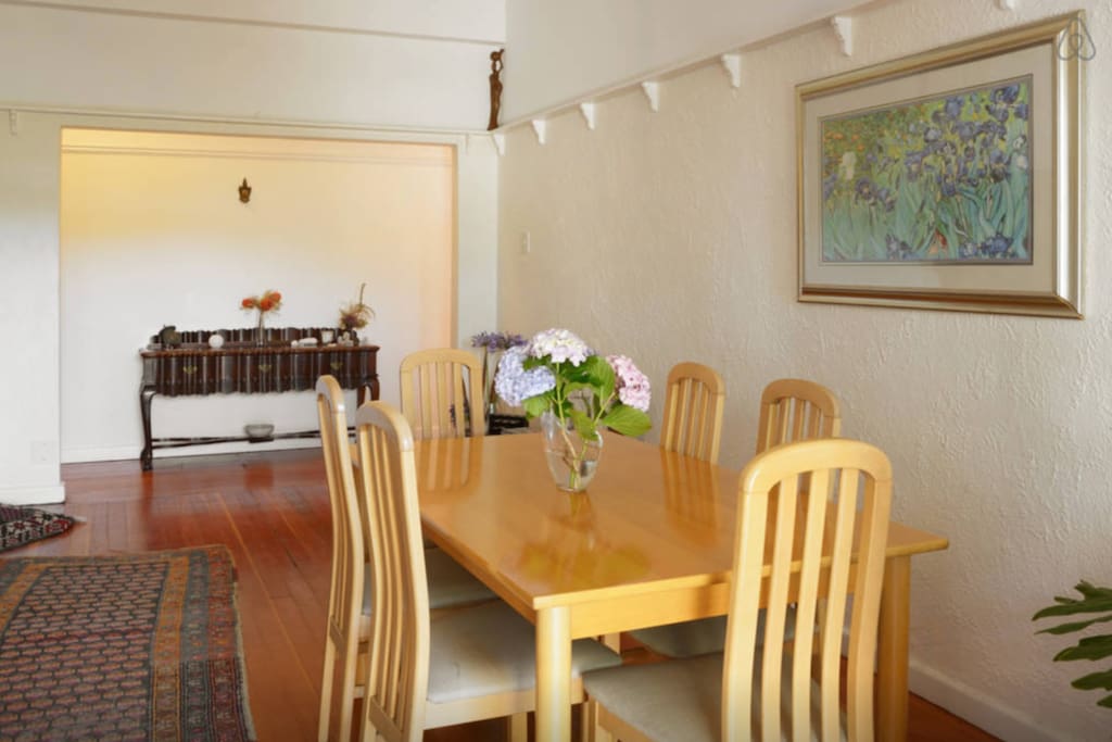 Dining room where you can enjoy a family meal together