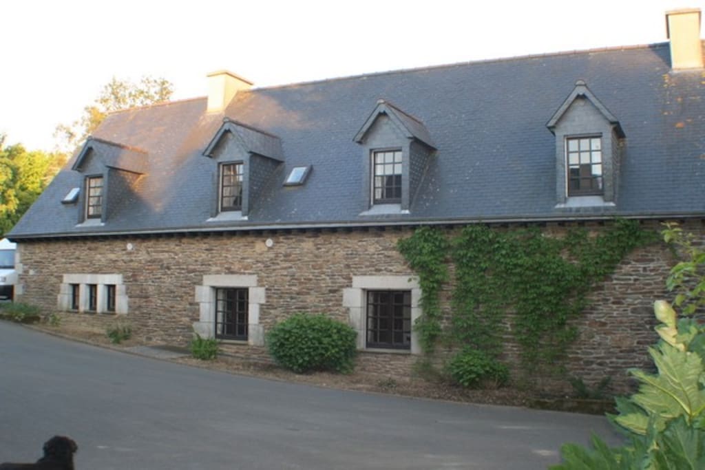 Rear of Le Manoir