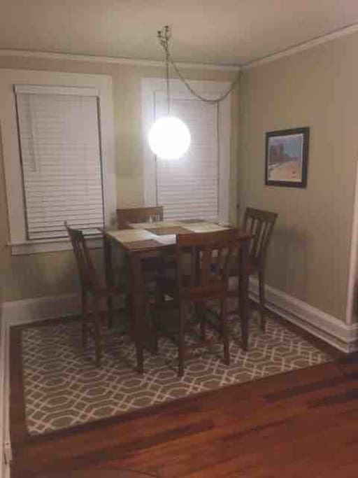 Dining area
